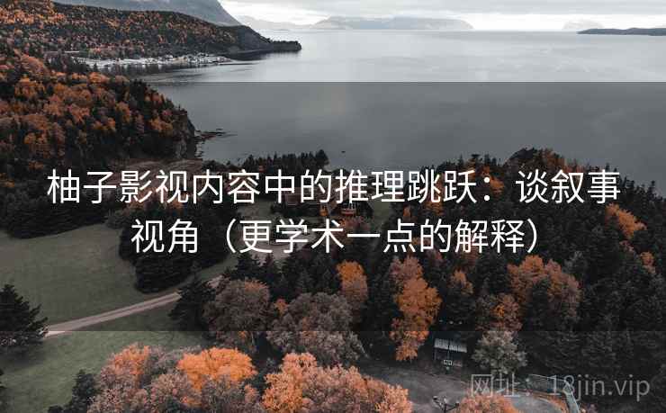 柚子影视内容中的推理跳跃：谈叙事视角（更学术一点的解释）