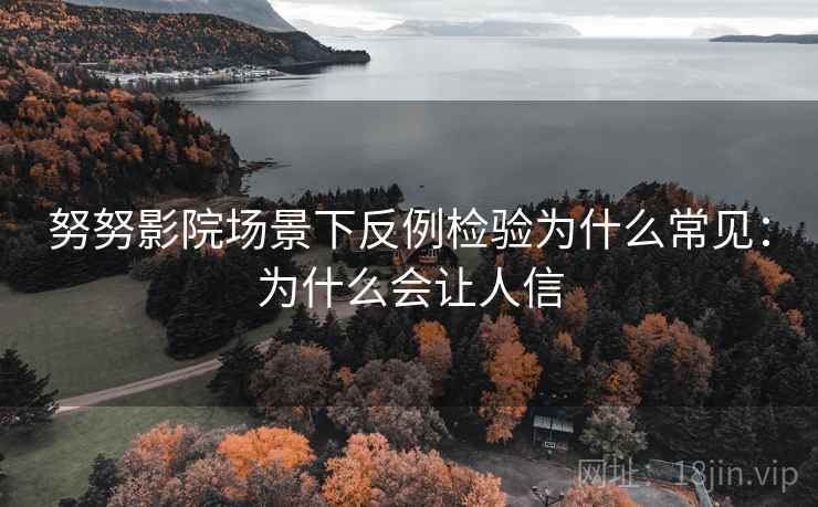 努努影院场景下反例检验为什么常见：为什么会让人信